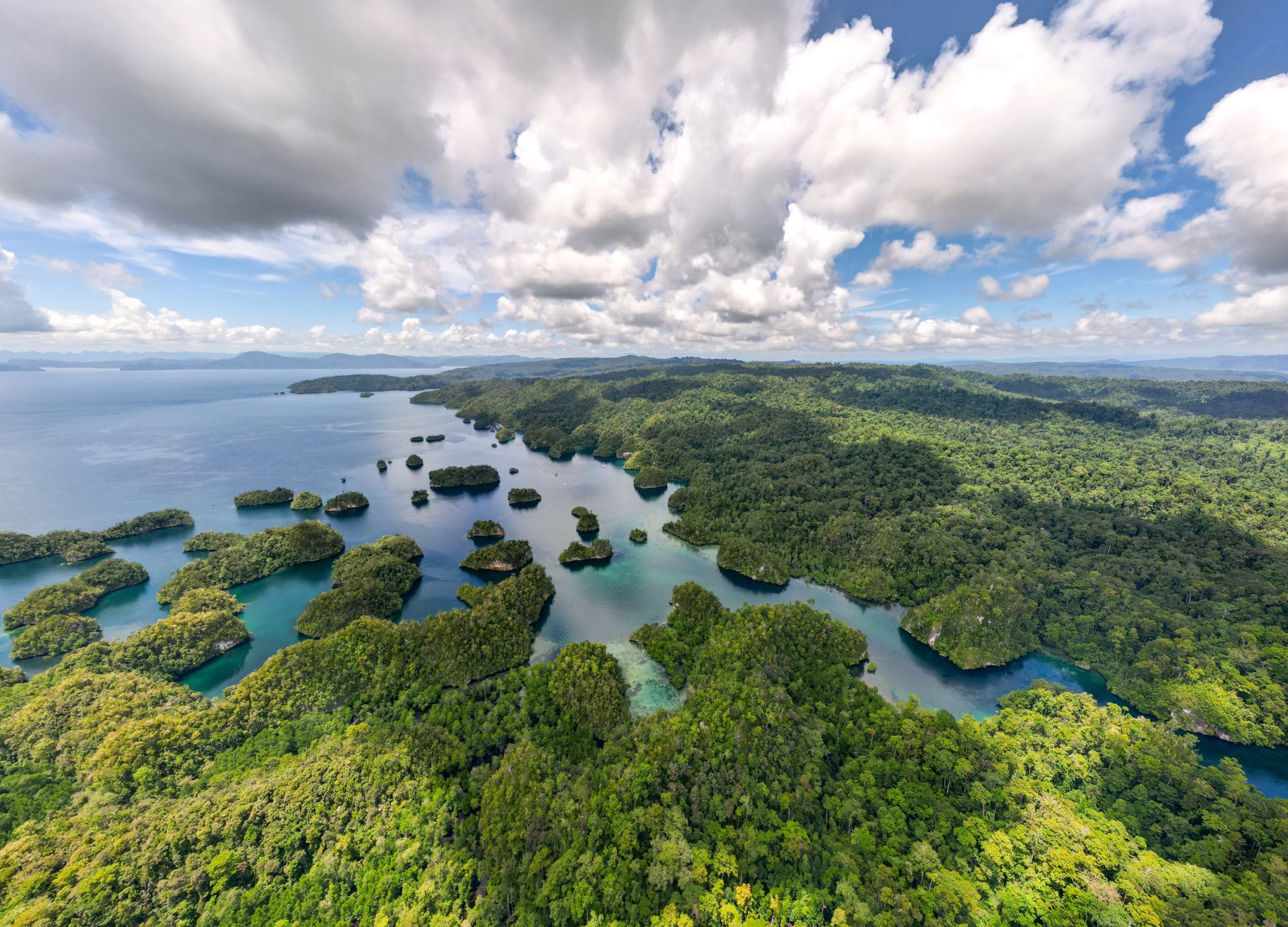 Kabui Bay channels